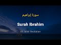Surah Ibrahim Ali Jaber With English Translation
