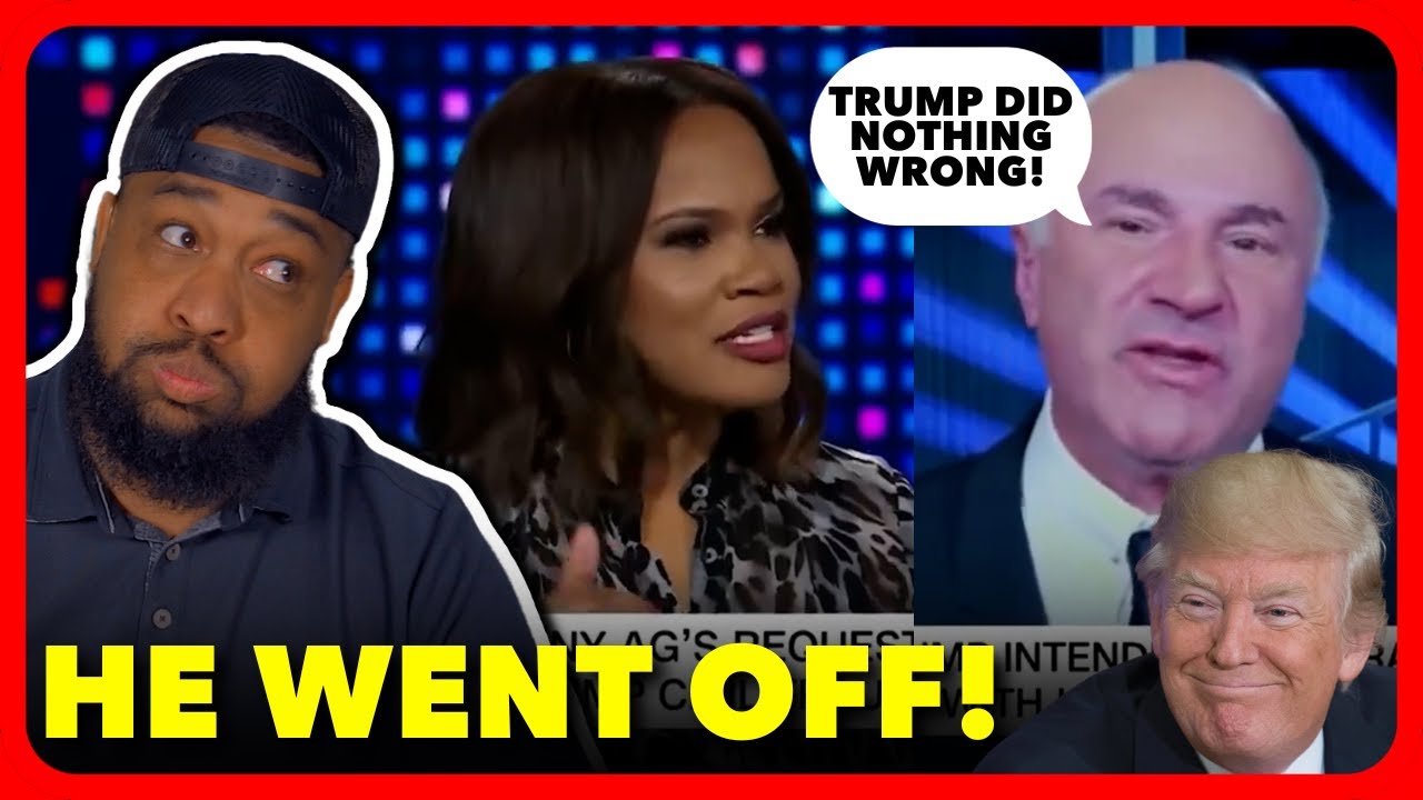 Kevin O'Leary TORCHES Black CNN Host On Trump Civil Fraud Case