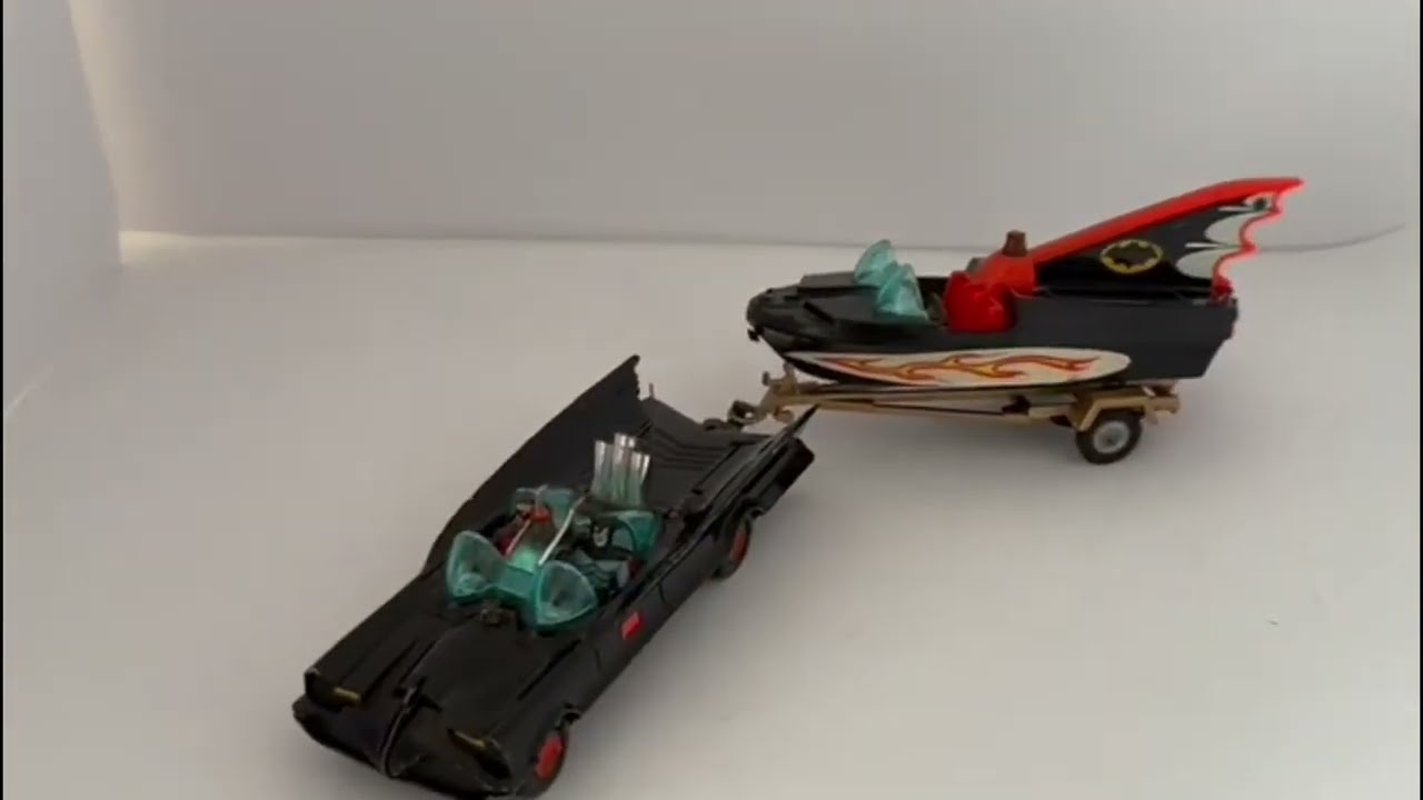 Vintage Corgi 1966 Batmobile Die-cast Replica Model Vehicle Plus