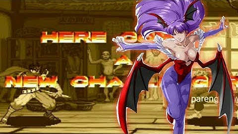 MARVEL VS CAPCOM CLASH OF SUPER HEROES THE CHALLENGER (LILITH) MORIGAN