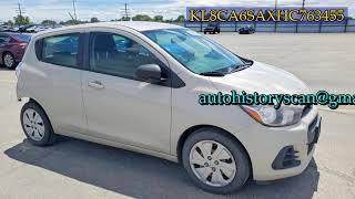 Kl8Ca6Saxhc763455 Chevrolet Spark 2017