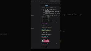 Dry maxing This AI hilariously exposes terrible texting attempts #coding #ai #programming #python