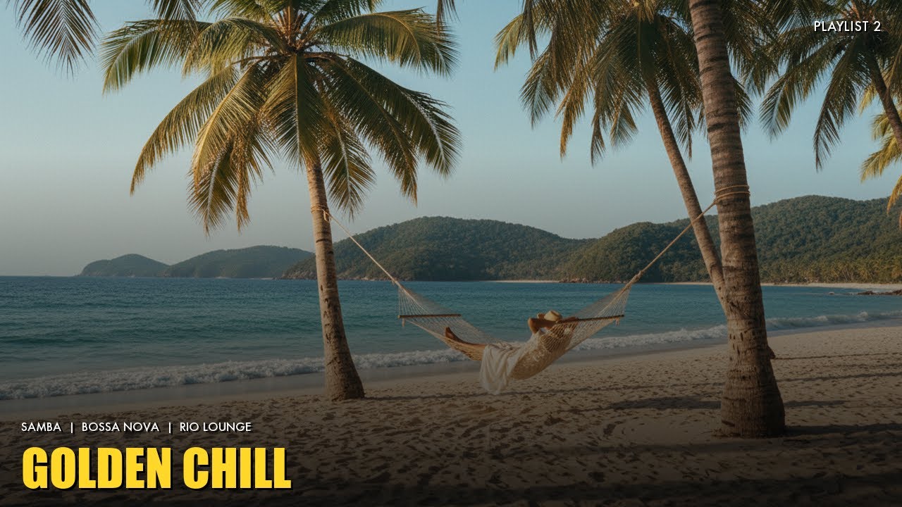 Golden Chill ✨ Hammock Between the Palms — Bossa Nova for Deep Relaxation