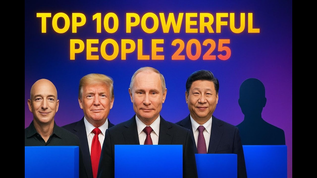 Top 10 Most Powerful People in the World (2025) ⚡ | Power & Influence ...