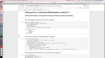 AiiDA queries (basic)