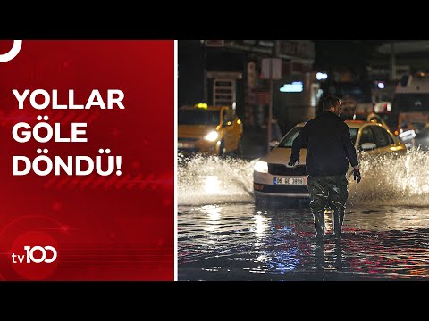 #sondakika Ankara'yı Sel Vurdu! | TV100 Haber