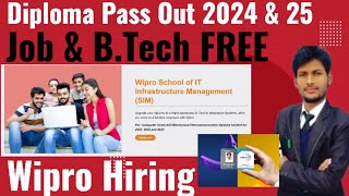 How to Apply Wipro Software Company for Job || All Diploma Student Apply || JOB & B.Tech Free screenshot 1