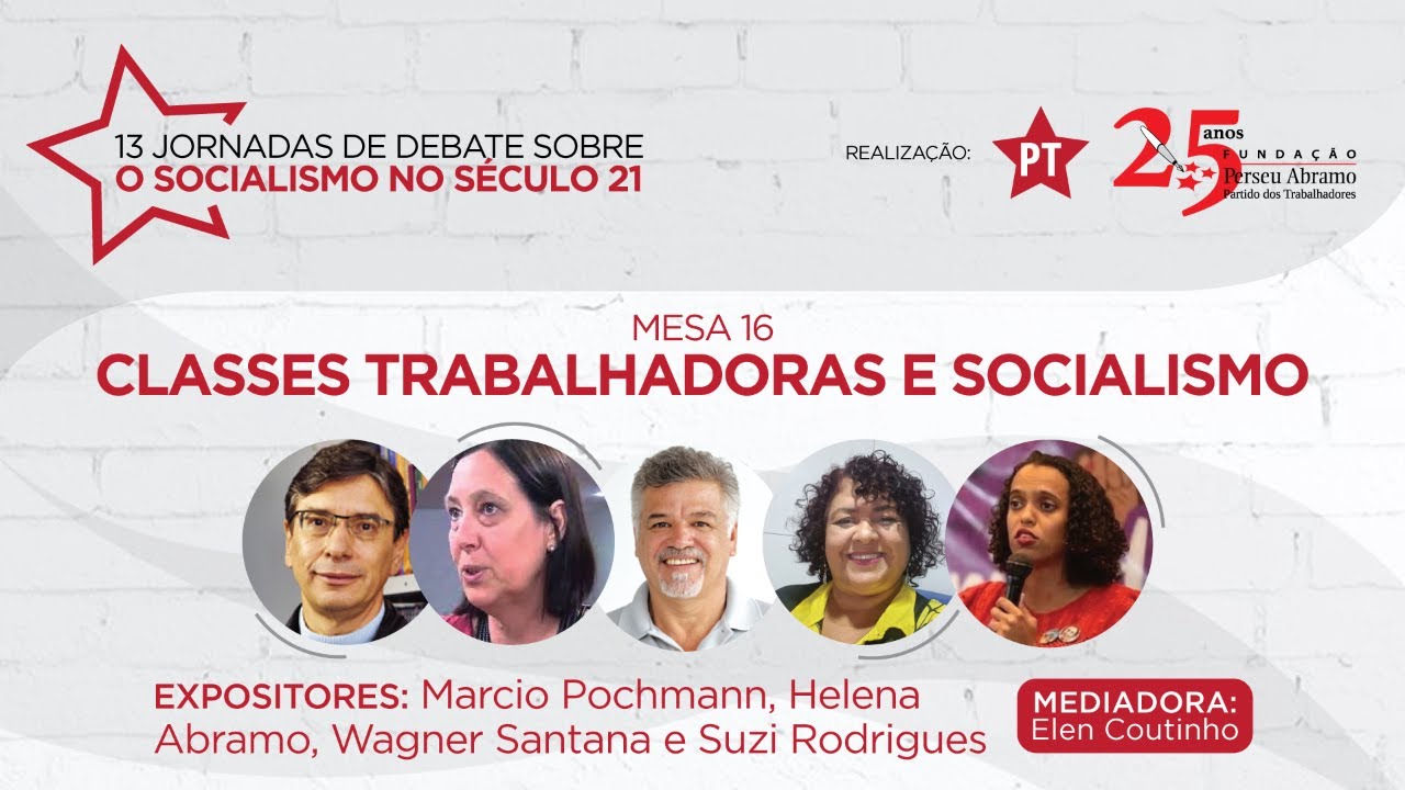 #aovivo | 13 jornadas de debate sobre o socialismo no século 21 | Mesa 16