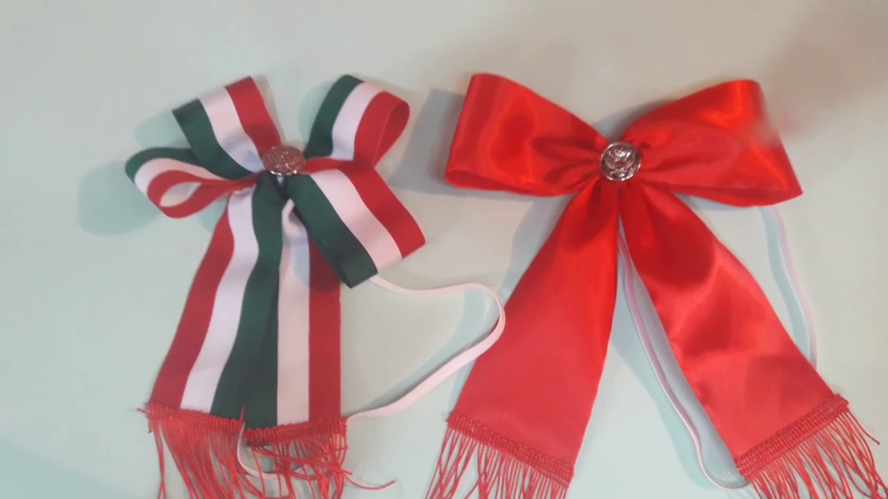 Corbatin tricolor muy facil de hacer