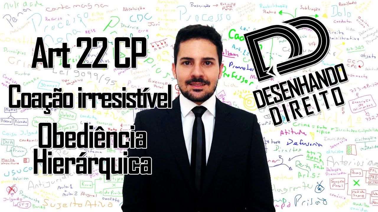 Direito Penal - Art 22 CP - Coação irresistível e Obediência Hierárquica