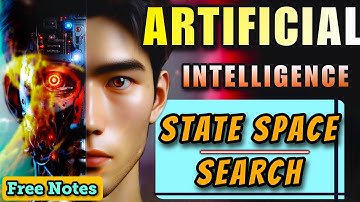 State space search in artificial intelligence | state space search tree | Artificial Intelligence