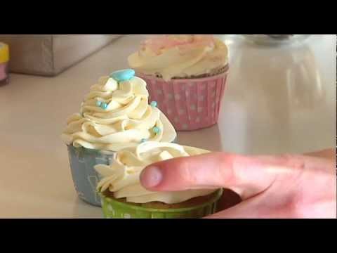 Hvordan lage enkle cupcakes