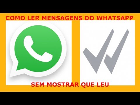 Vídeo: Como você evita que as pessoas vejam você digitar no WhatsApp?