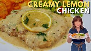 Creamy Lemon Butter Chicken (Golden Chicken & Lemon Garlic Sauce)