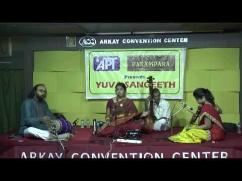 Yuva Sangeeth-APT and PARAMPARA-Vidya Kalyanaraman Vocal - YouTube