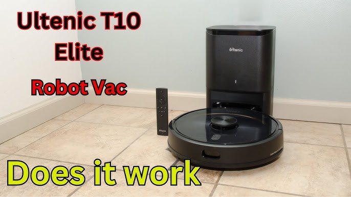 Ultenic T10 Robot Vacuum Cleaner - Ultenic App - Operation and application  connection - Unboxing 
