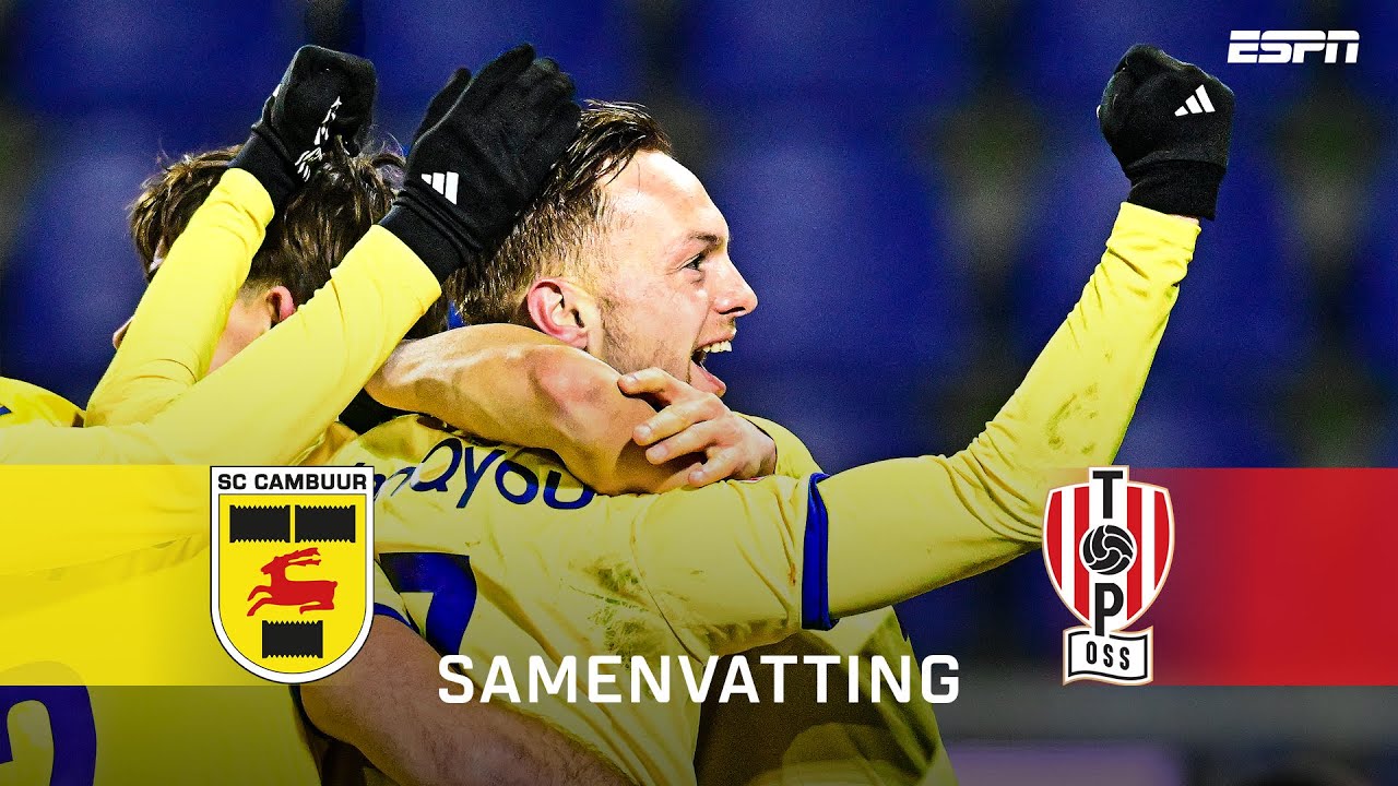 🥵 Een ZINDERENDE SLOTFASE in LEEUWARDEN 🔥 | Samenvatting Cambuur - TOP Oss