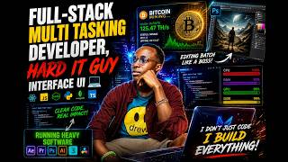 FULL-STACK MULTI TASKING DEVELOPER, HARD IT GUY INTERFACE UI 💻