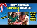 British yob exposes himself with the macmaster in mallorca  we were shocked