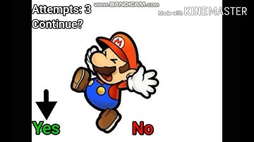 Super Fighter M (UK Wii U Bootleg) Continue + Game Over