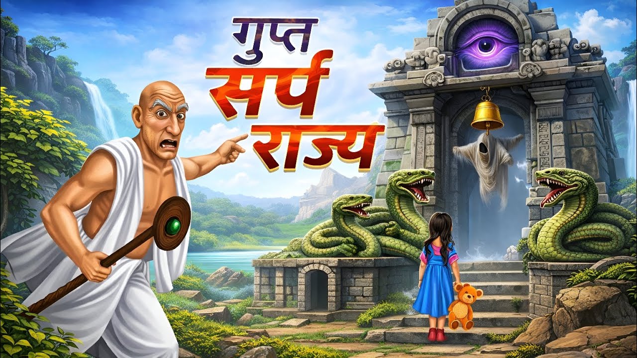 गुप्त सर्प राज्य। HINDI MORAL STORY #viral 