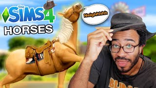 Giddy Up and Watch: Sims 4 Horse Ranch Trailer Reaction