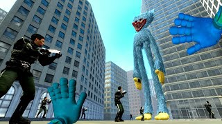 A GIANT MONSTER HUGGY WUGGY ATTACKED THE MEGAPOLIS - GMOD