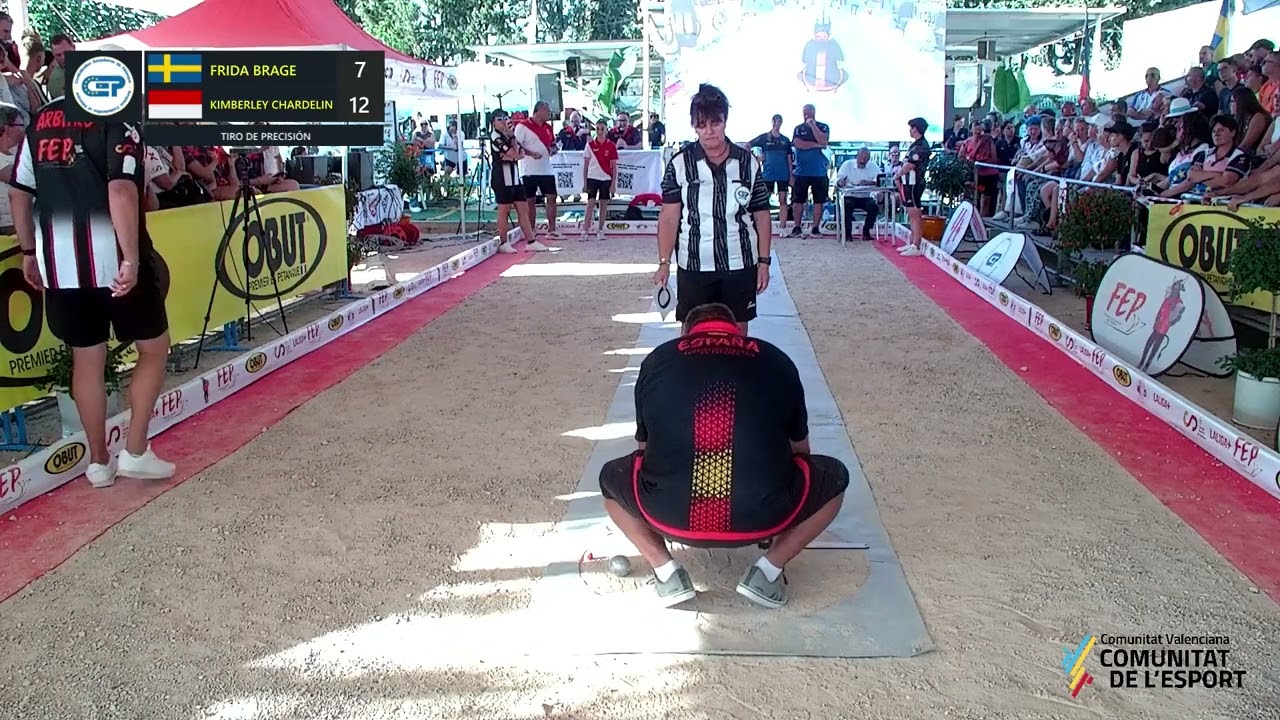 Miniature : SUECIA - MÓNACO SEMIFINAL TIRO DE PRECISIÓN. CAMPEONATO DE EUROPA SUB23 (BENEJUZAR). FEMENINO.
