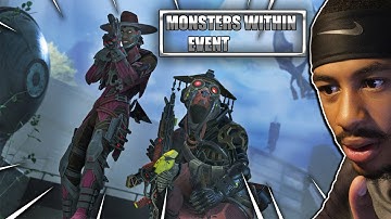MONSTERS WITHIN EVENT TRAILER REACTION ! AND PATCH NOTES |APEX LEGENDS