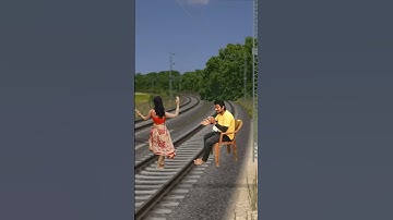 Funny train vfx girl dancing magic video | Kinemaster editing | Ayan mechanic