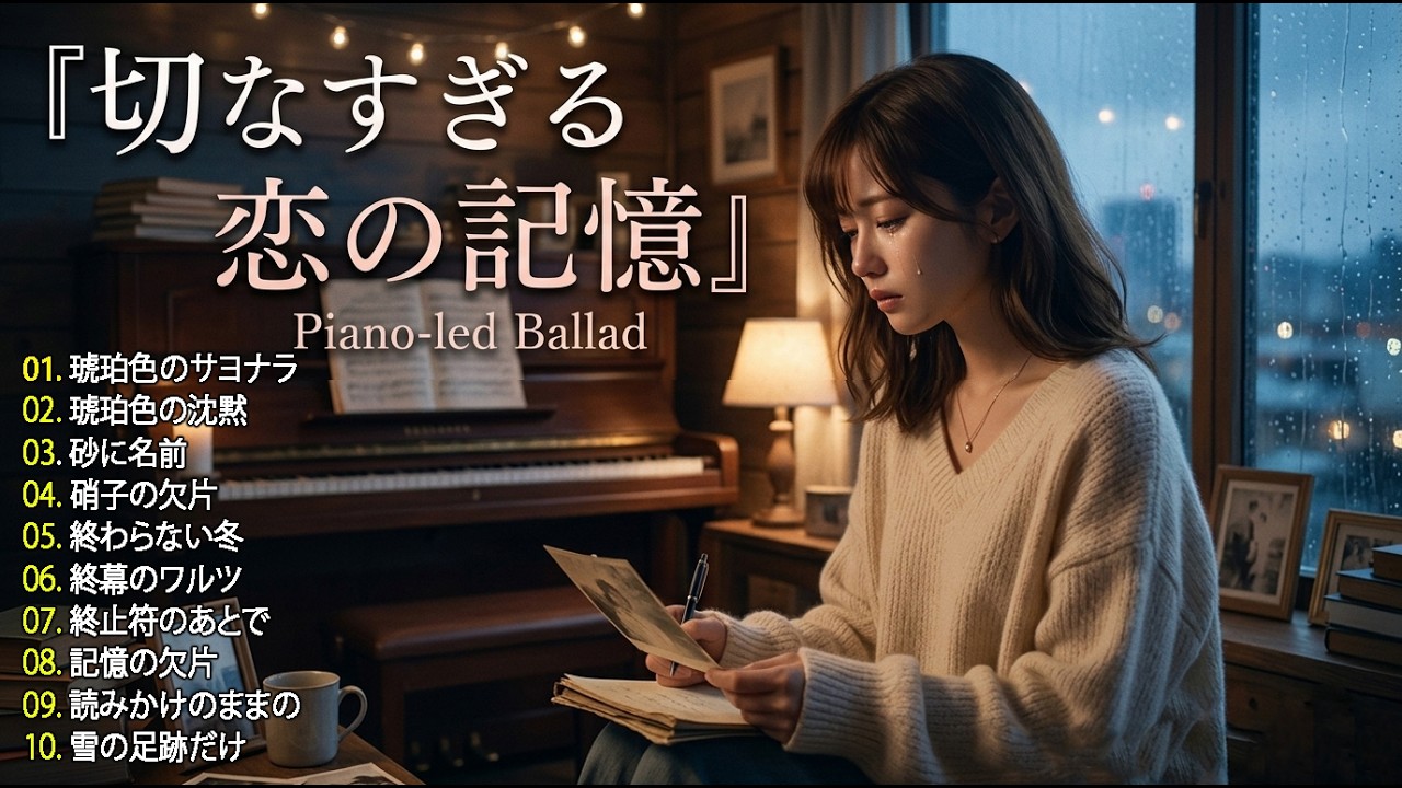 泣ける悲しい歌❤️心が痛むラブソングメドレー|感動する切ないラブソング集 Vol.02