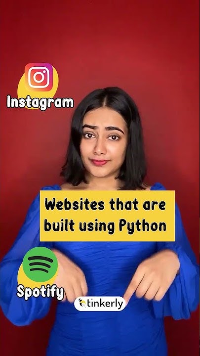 Which websites are built using Python? #shorts -Tinkerly - YouTube