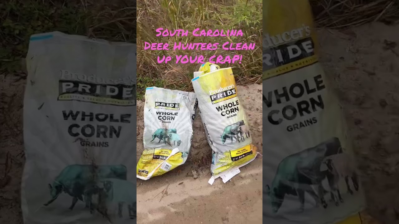 Deer Hunters in South Carolina Stop Littering shorts YouTube