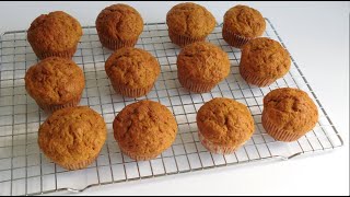 How to make Carrot  Muffins  Simple, Tasty and Healthy