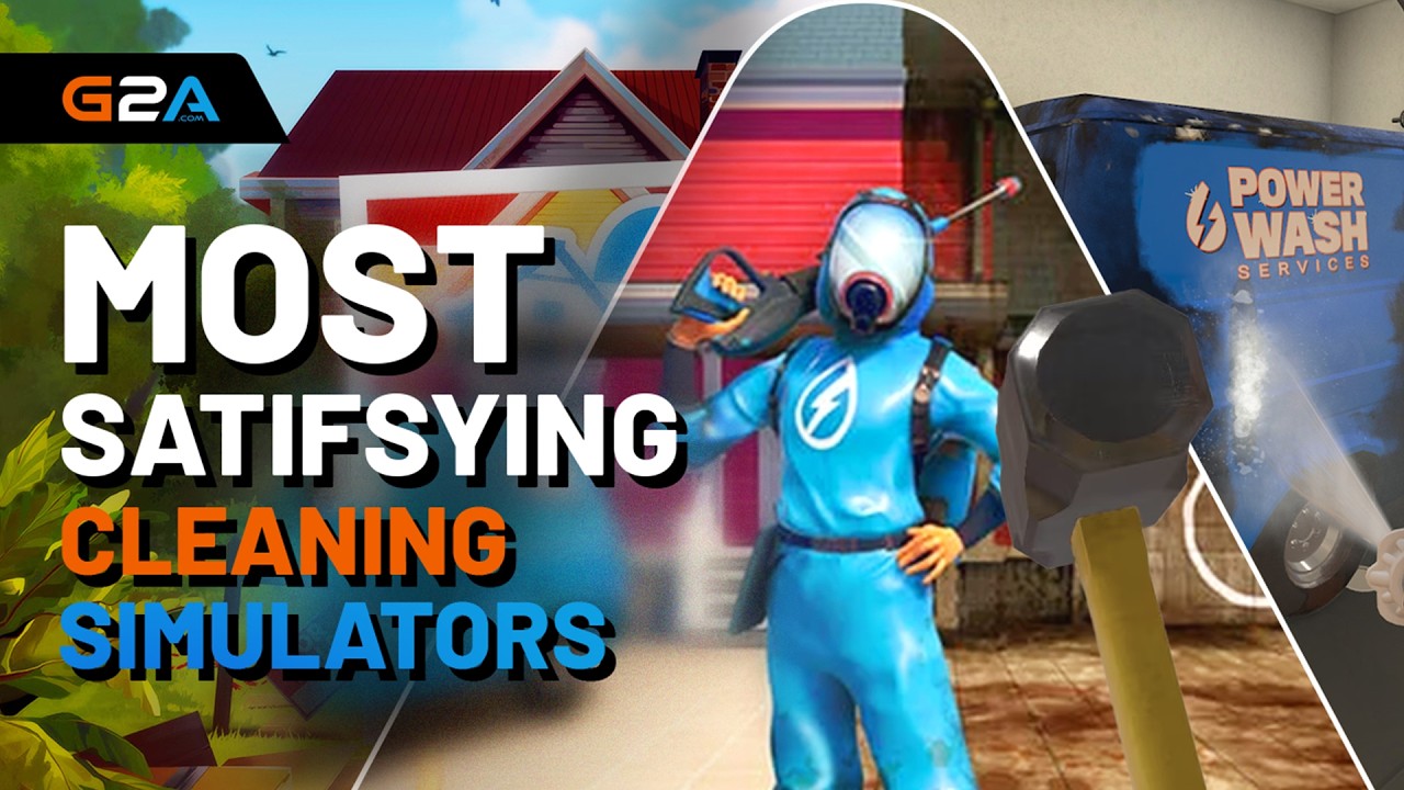The Most Satisfying Cleaning Simulator Games You’ll Ever Play - YouTube