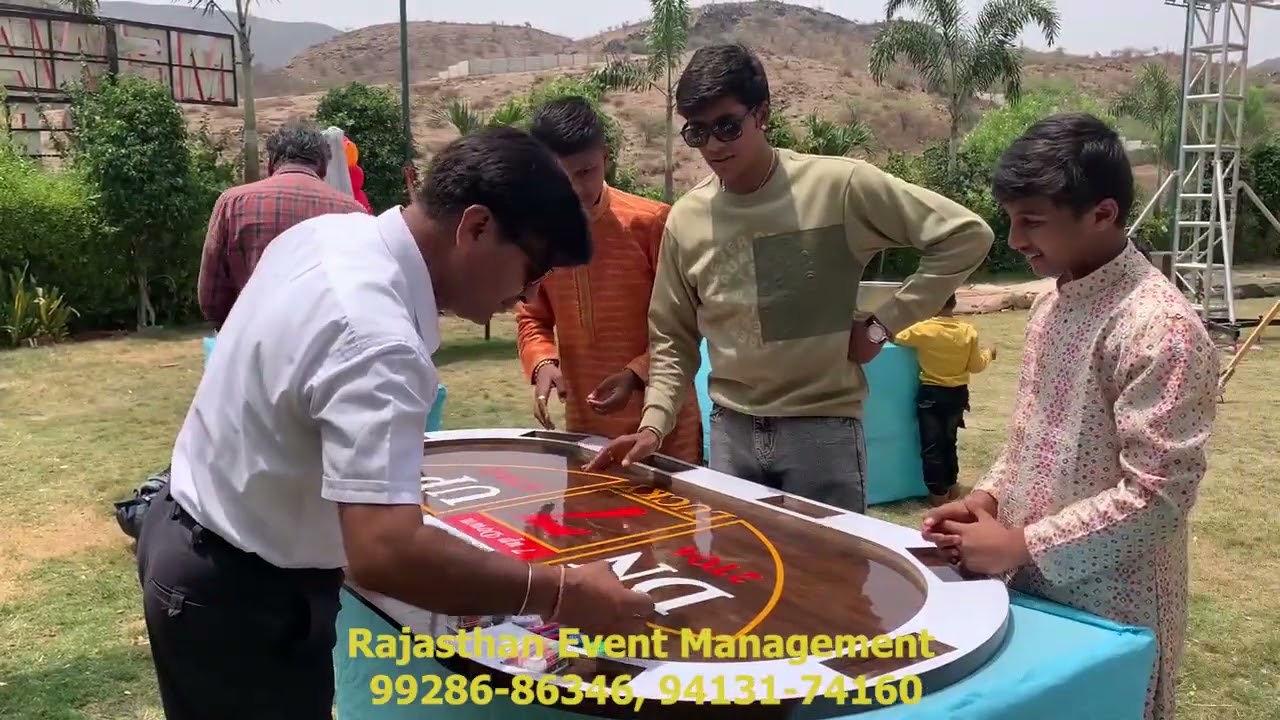 Book 7Up 7Down Table Game in Udaipur|Wedding planner|Corporate,Birthday Party Planner 9928686346