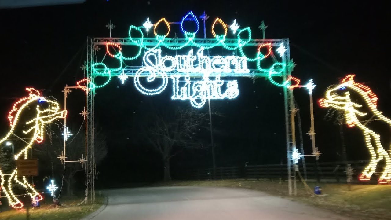 Southern Lights, Lexington KY [VLOG?] (December 8, 2023) YouTube