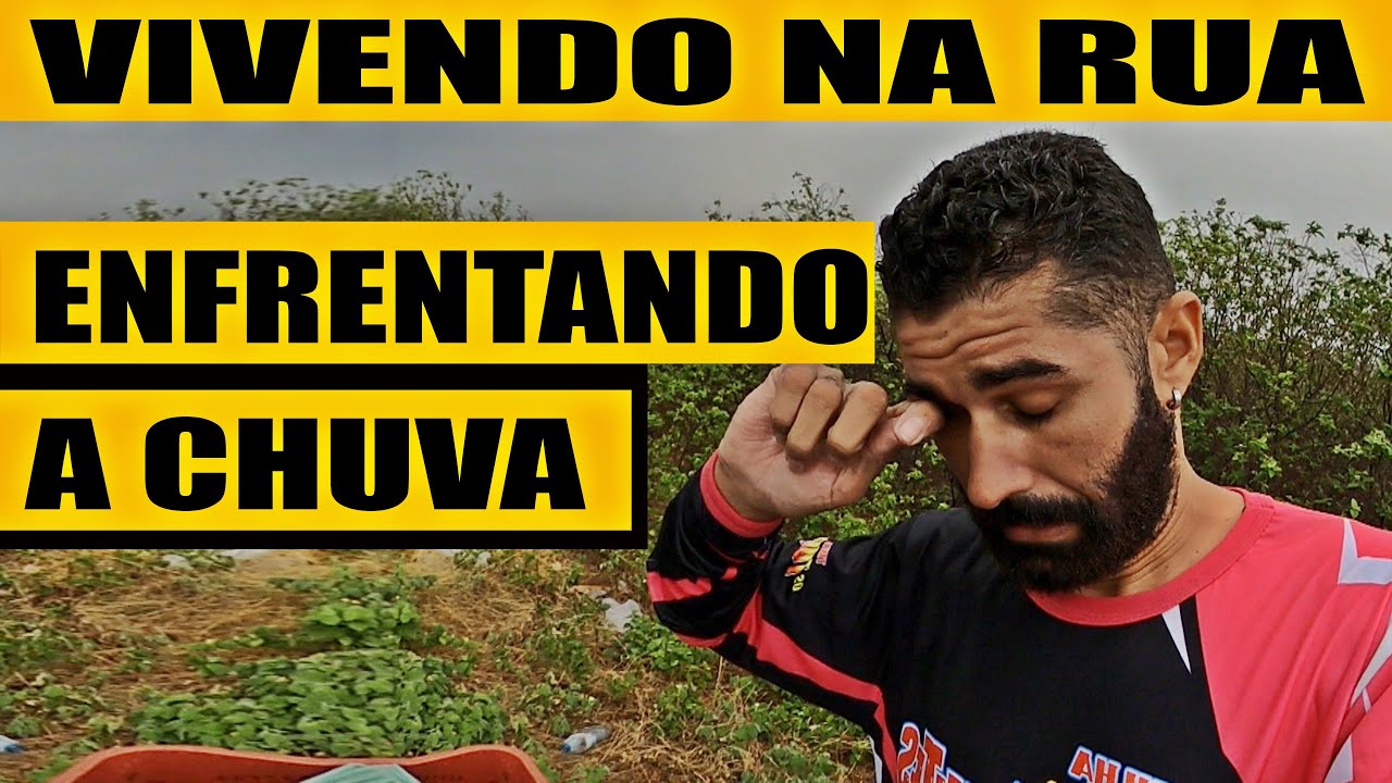 UM DIA DE CHUVA NA VIDA DE UM MORADOR DE RUA Ep 132