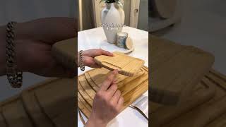 Tablas de madera 🪵 🤩#tablasdemadera #tablasparapicar #amazon #homegadgets