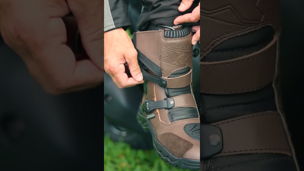Bota Texx Adventure Short V2 Marrom - Grid Motors
