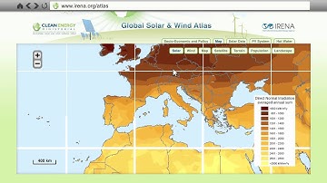 Global Atlas for Solar and Wind Energy