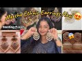 Meesho Ethnic Earring Haul 😍|Stating ₹110 😱 for Shadi Season 😍 #meeshohaul #meeshofinds