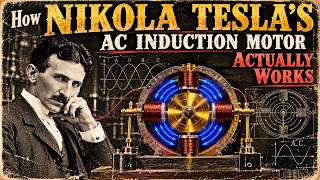 How Nikola Tesla’s AC Induction Motor Actually Works