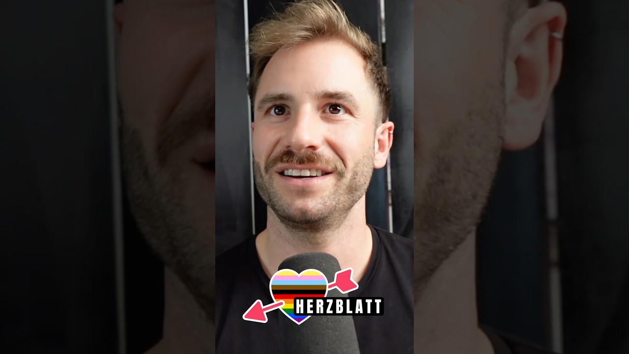 Rudi sucht die grosse 🏳️‍🌈Liebe: Sonntag 18 Uhr auf YouTube #GAYOVERherzblatt