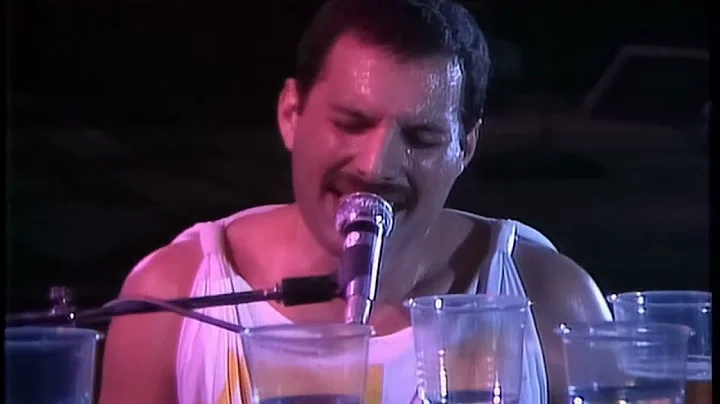 Bohemian Rhapsody - Queen Live In Wembley Stadium 12th July 1986 (4K - 60 FPS)