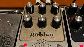 UAFX GOLDEN REVERBERATOR: PLATE