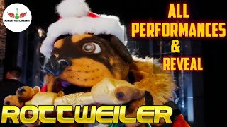 Masked Singer Rottweiler All Performances & Reveal | Season 2