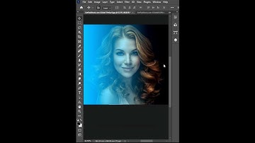 How To create dual light effect in Photoshop #shorts #lighteffect
