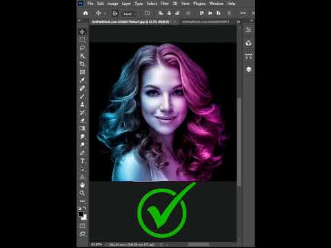 how-to-create-dual-light-effect-in-photoshop-#shorts-#lighteffect