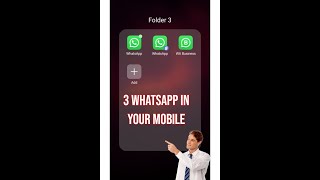 How use 3 Whatsapp in your Mobile #whatsapptricks#Whatsapp#Tricks#Howto#thinkcrack